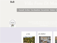 Tablet Screenshot of chambresdhotescorsedusud.com